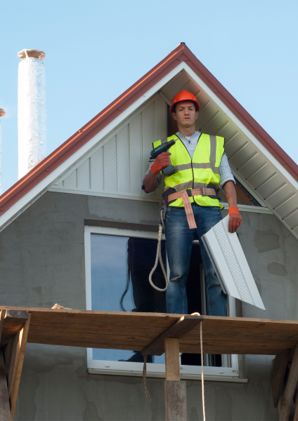 Bubble Soffit and Gutters